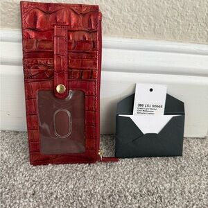 Brahmin Chili Credit Card Holder Wallet